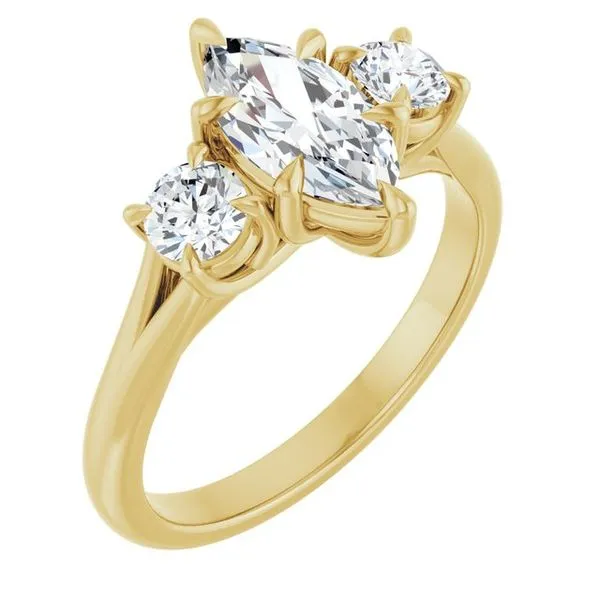 Three-Stone Engagement Ring