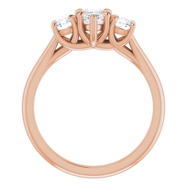 Three-Stone Engagement Ring Image 2 Trinity Jewelers  Pittsburgh, PA