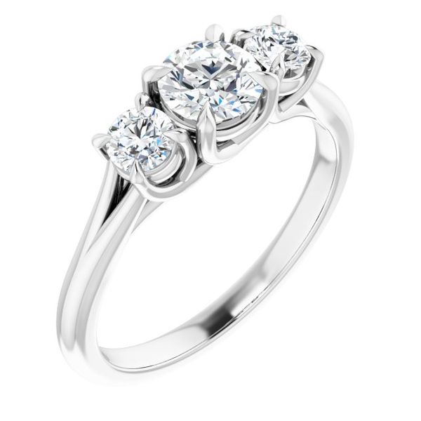 Three-Stone Engagement Ring Natale Jewelers Sewell, NJ