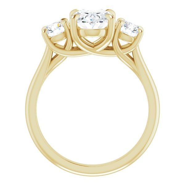 Three-Stone Engagement Ring Image 2 Mueller Jewelers Chisago City, MN