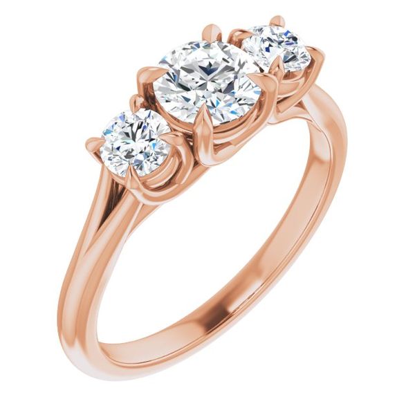 Three-Stone Engagement Ring Monarch Jewelry Winter Park, FL