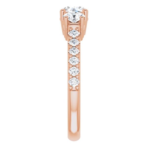 Three-Stone Engagement Ring Image 4 Natale Jewelers Sewell, NJ
