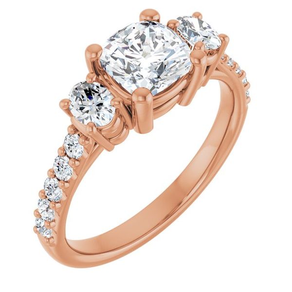 Three-Stone Engagement Ring Jambs Jewelry Raymond, NH