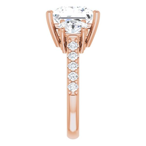 Three-Stone Engagement Ring Image 4 Victoria Jewellers REGINA, SK