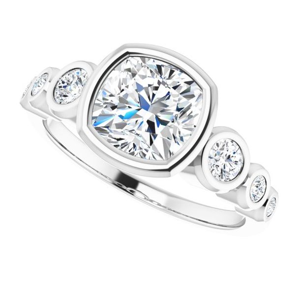 Seven-Stone Engagement Ring Image 5 Z's Fine Jewelry Peoria, AZ
