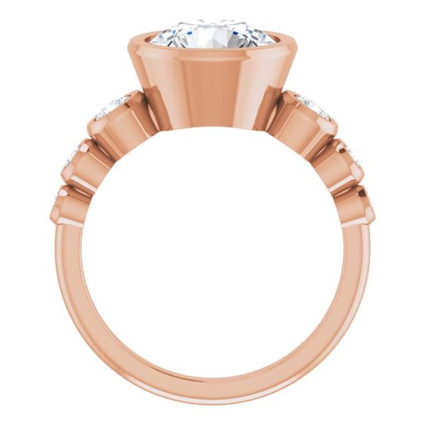 Seven-Stone Engagement Ring Image 2 Minor Jewelry Inc. Nashville, TN