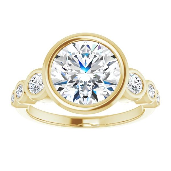 Seven-Stone Engagement Ring Image 3 J. Thomas Jewelers Rochester Hills, MI