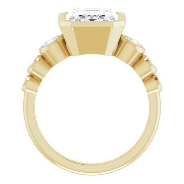 Seven-Stone Engagement Ring Image 2 J. Thomas Jewelers Rochester Hills, MI
