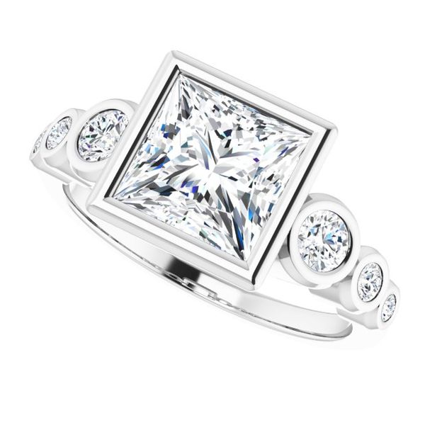 Seven-Stone Engagement Ring Image 5 Minor Jewelry Inc. Nashville, TN