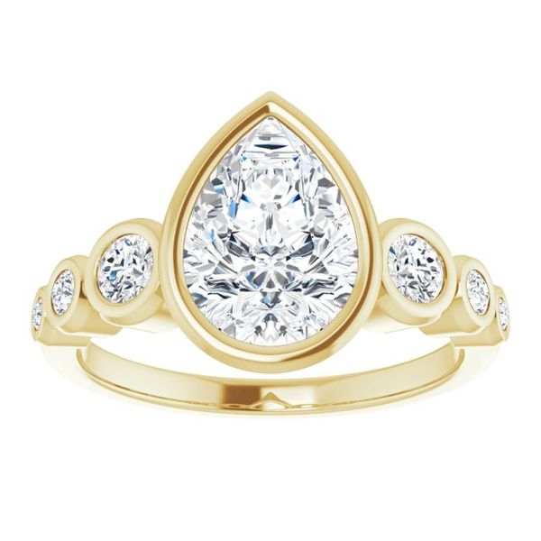 Seven-Stone Engagement Ring Image 3 Lake Oswego Jewelers Lake Oswego, OR