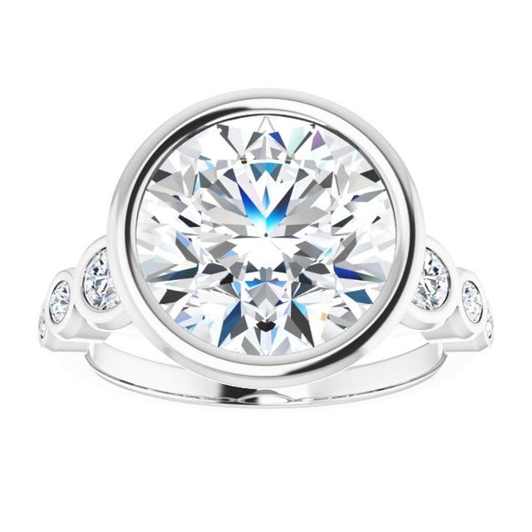 Seven-Stone Engagement Ring Image 3 J. Thomas Jewelers Rochester Hills, MI