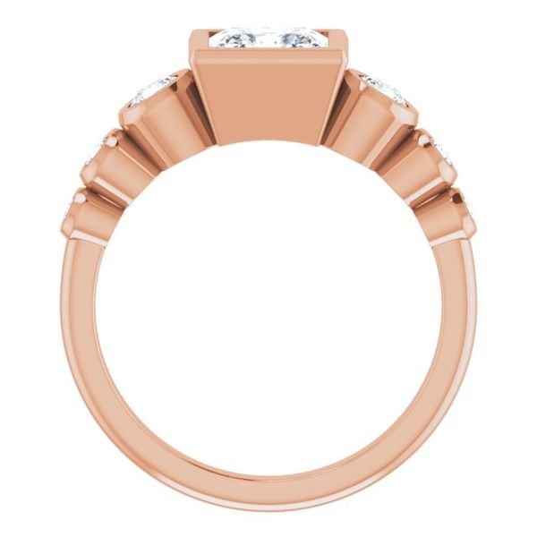 Seven-Stone Engagement Ring Image 2 J. Thomas Jewelers Rochester Hills, MI