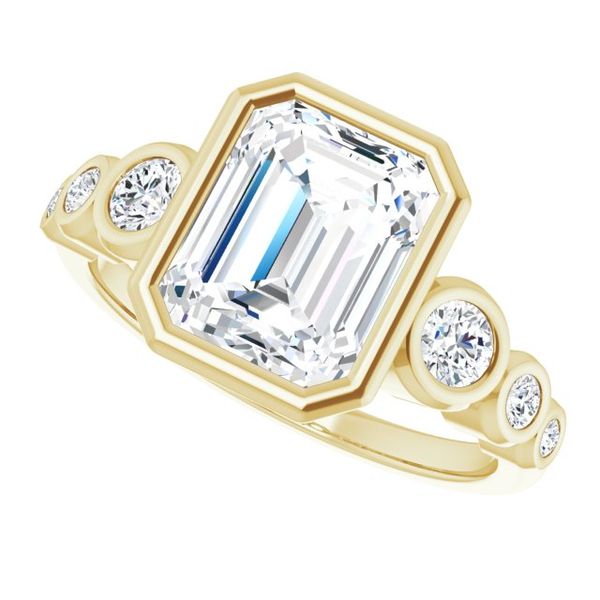 Seven-Stone Engagement Ring Image 5 J. Thomas Jewelers Rochester Hills, MI