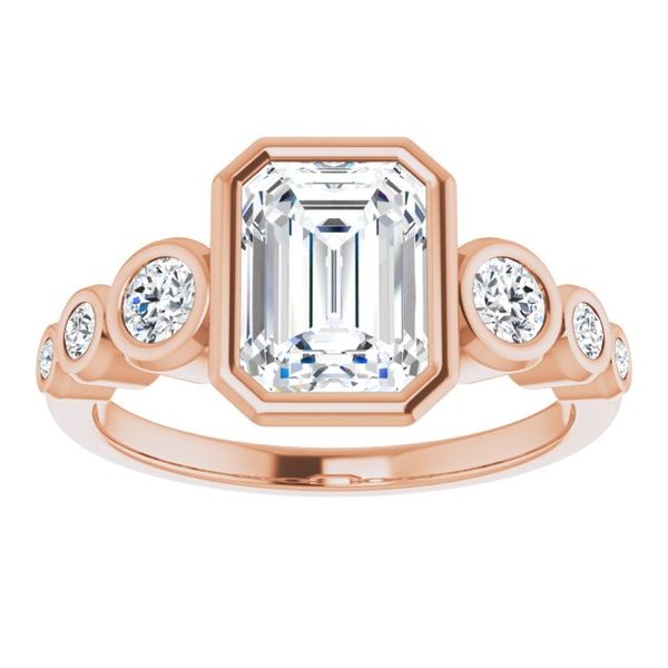 Seven-Stone Engagement Ring Image 3 Futer Bros Jewelers York, PA