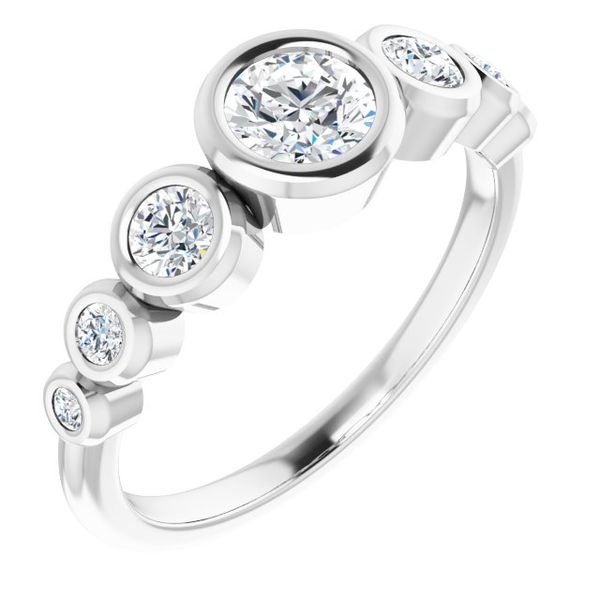 Seven-Stone Engagement Ring MurDuff's, Inc. Florence, MA
