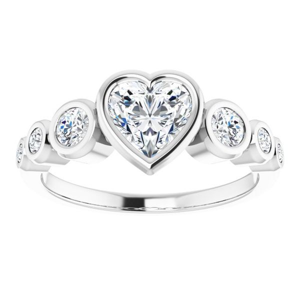Seven-Stone Engagement Ring Image 3 Reiniger Jewelers Swansea, IL