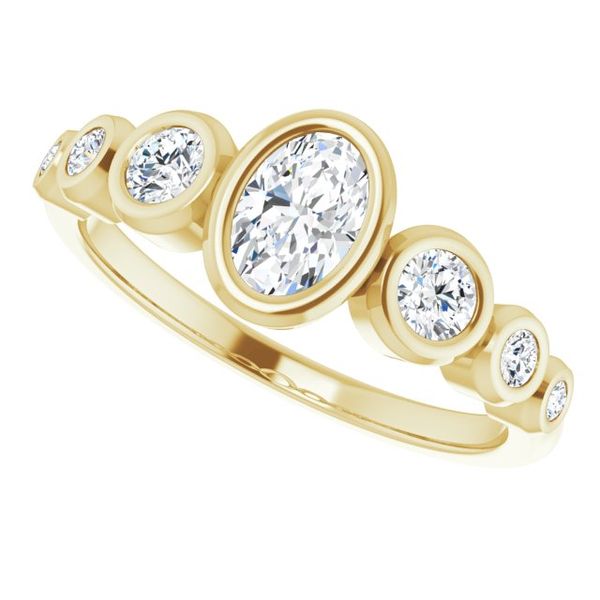 Seven-Stone Engagement Ring Image 5 Futer Bros Jewelers York, PA