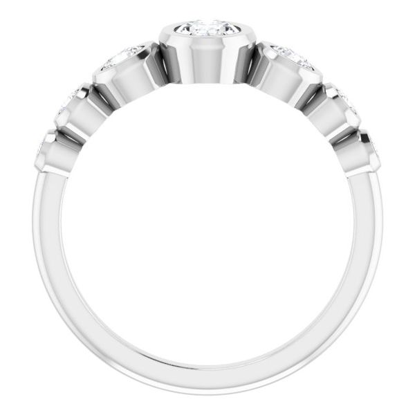 Seven-Stone Engagement Ring Image 2 Futer Bros Jewelers York, PA