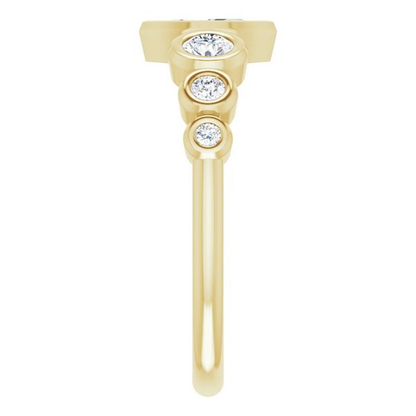 Seven-Stone Engagement Ring Image 4 Futer Bros Jewelers York, PA
