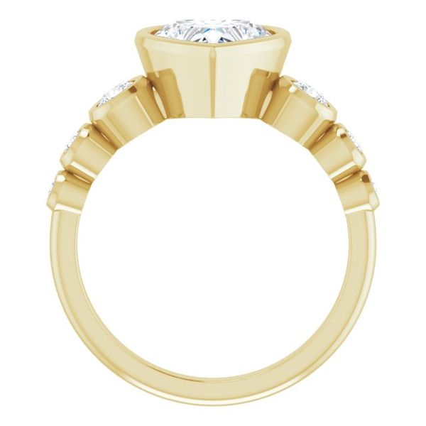 Seven-Stone Engagement Ring Image 2 MurDuff's, Inc. Florence, MA