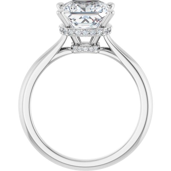 Hidden Halo-Style Engagement Ring Image 2 Greenfield Jewelers Pittsburgh, PA