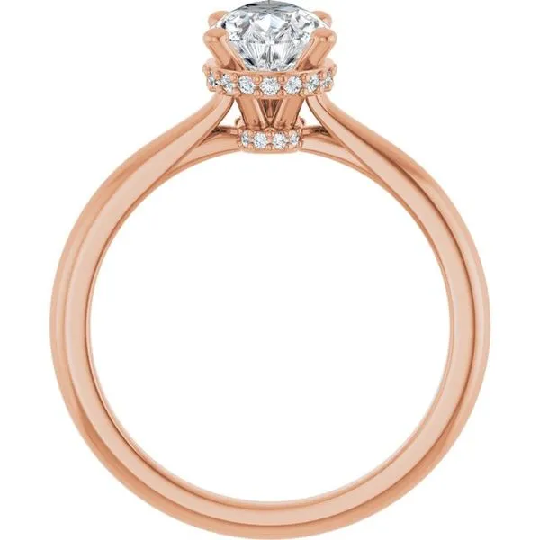 Hidden Halo-Style Engagement Ring Image 2 Greenfield Jewelers Pittsburgh, PA