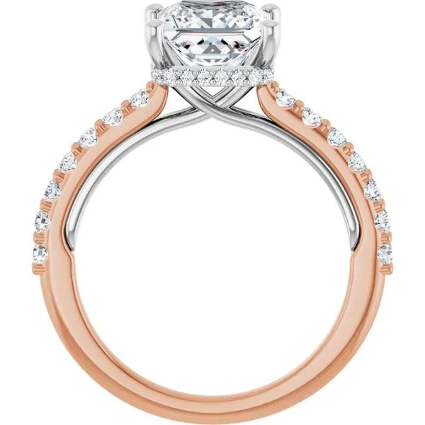 Hidden Halo-Style Engagement Ring Image 2 Greenfield Jewelers Pittsburgh, PA