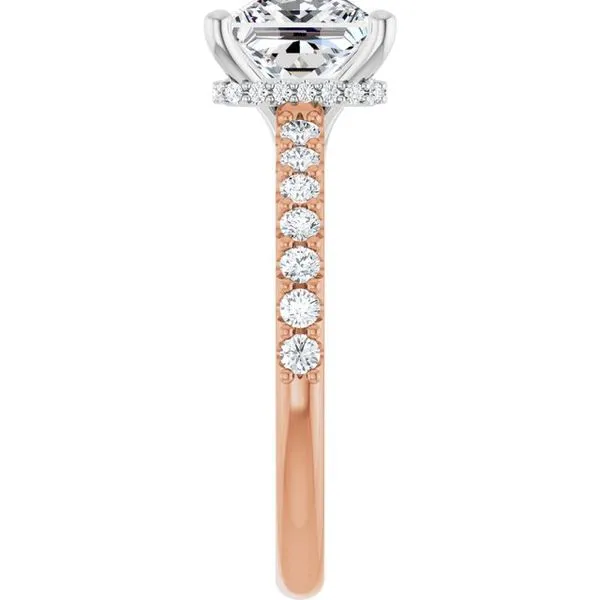 Hidden Halo-Style Engagement Ring Image 4 Greenfield Jewelers Pittsburgh, PA