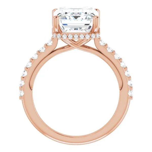 Hidden Halo-Style Engagement Ring Image 2 Greenfield Jewelers Pittsburgh, PA