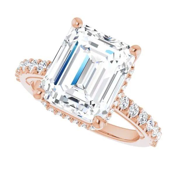 Hidden Halo-Style Engagement Ring Image 5 Greenfield Jewelers Pittsburgh, PA