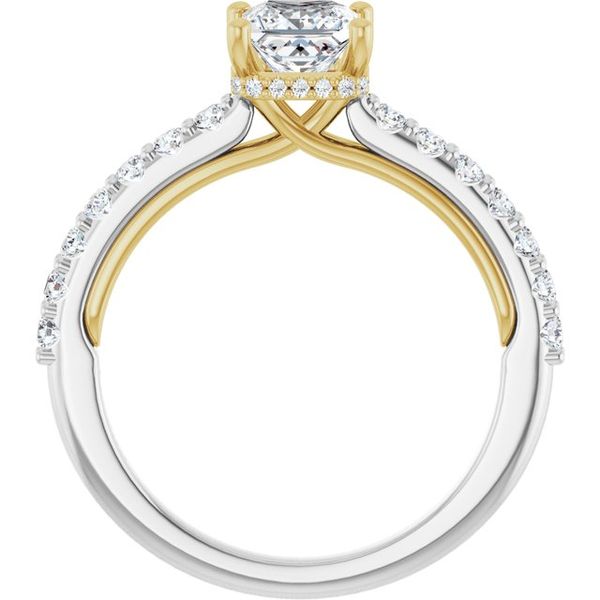 Hidden Halo-Style Engagement Ring Image 2 Greenfield Jewelers Pittsburgh, PA