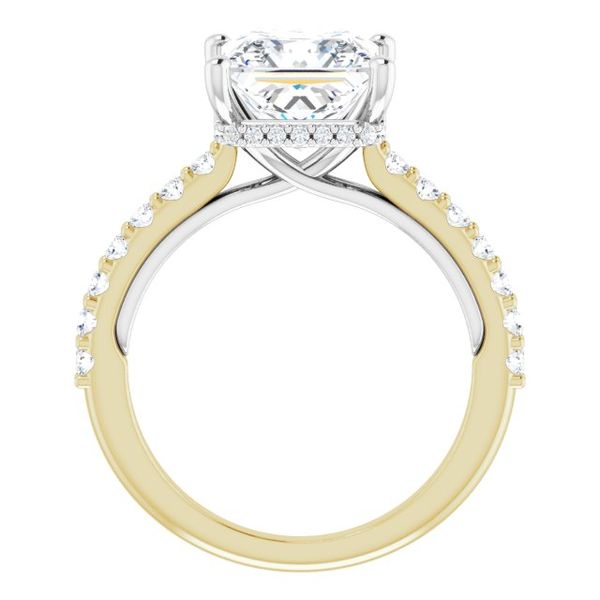 Hidden Halo-Style Engagement Ring Image 2 Greenfield Jewelers Pittsburgh, PA