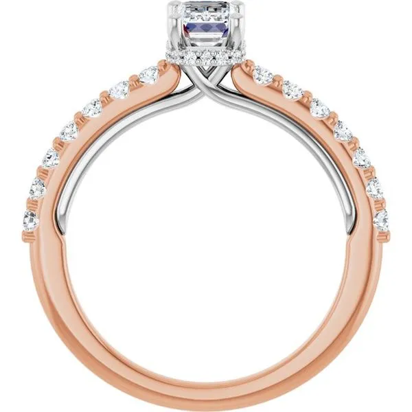 Hidden Halo-Style Engagement Ring Image 2 Greenfield Jewelers Pittsburgh, PA