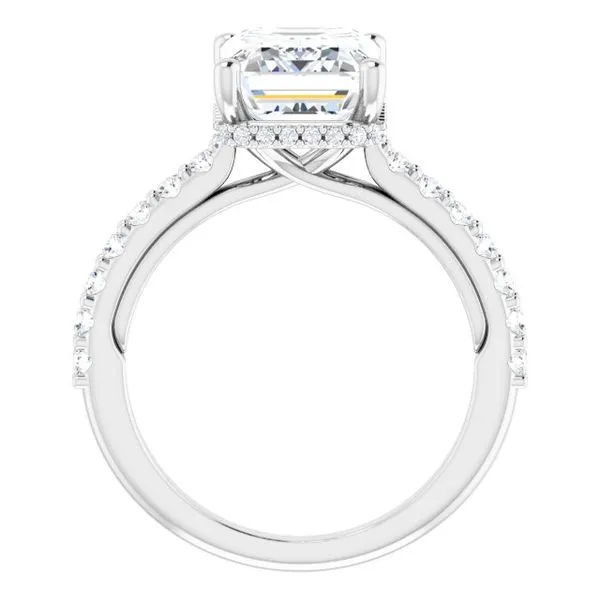 Hidden Halo-Style Engagement Ring Image 2 Greenfield Jewelers Pittsburgh, PA