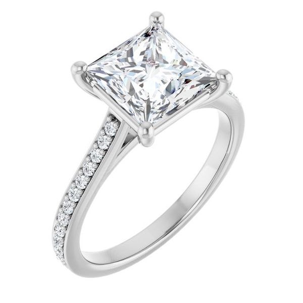 Ever Ever Solitaire Engagement Ring Brandt - Main Image