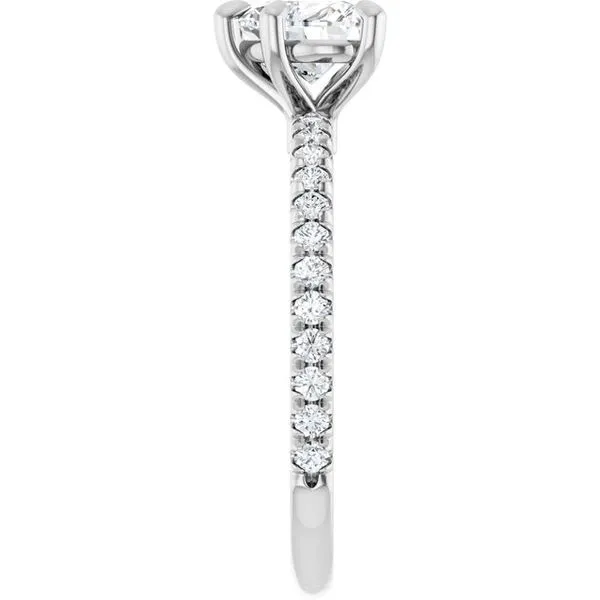 Claw-Prong Engagement Ring Image 4 Jewel Smiths Oklahoma City, OK