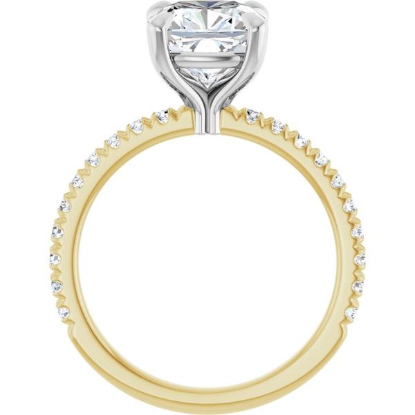 Claw-Prong Engagement Ring Image 2 Jewel Smiths Oklahoma City, OK