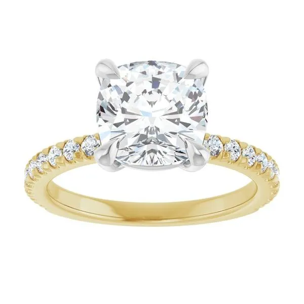 Claw-Prong Engagement Ring Image 3 Jewel Smiths Oklahoma City, OK