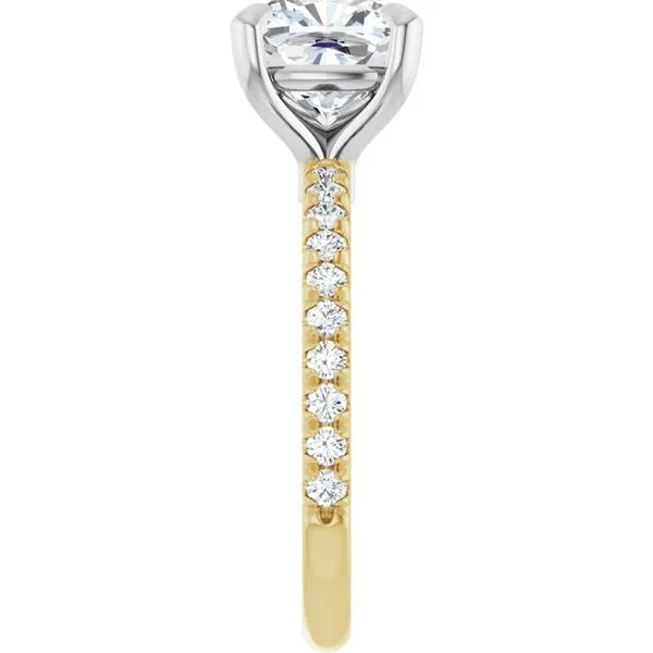 Claw-Prong Engagement Ring Image 4 Jewel Smiths Oklahoma City, OK