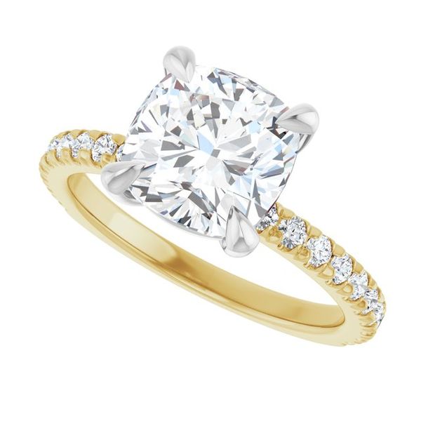 Claw-Prong Engagement Ring Image 5 Jewel Smiths Oklahoma City, OK