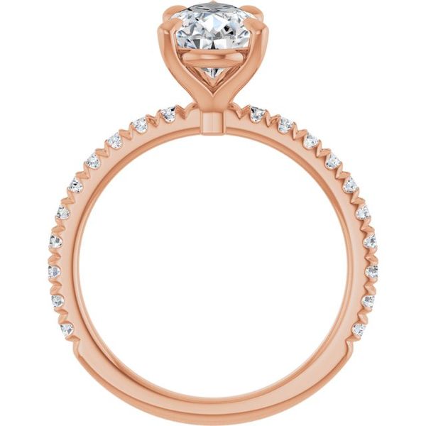Claw-Prong Engagement Ring Image 2 Jewel Smiths Oklahoma City, OK