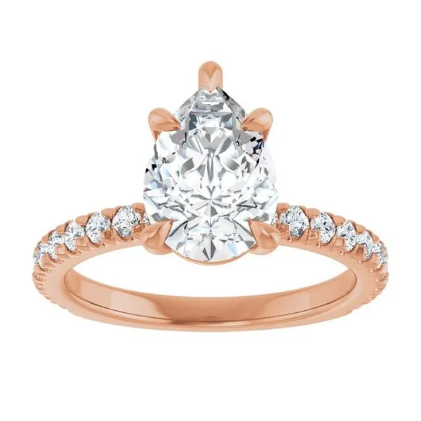Claw-Prong Engagement Ring Image 3 Jewel Smiths Oklahoma City, OK