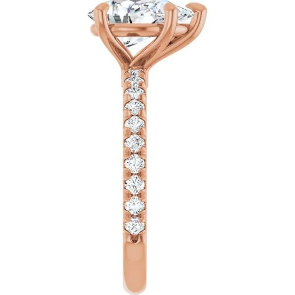 Claw-Prong Engagement Ring Image 4 Jewel Smiths Oklahoma City, OK