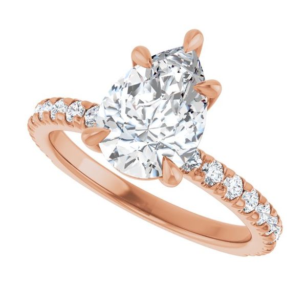 Claw-Prong Engagement Ring Image 5 Jewel Smiths Oklahoma City, OK