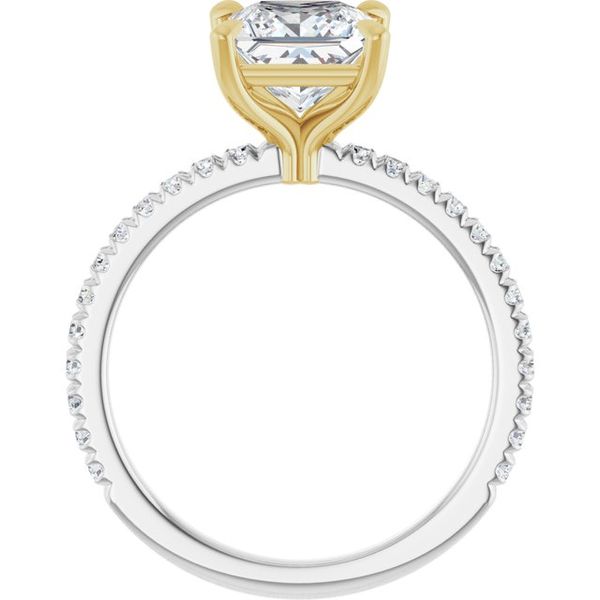 Claw-Prong Engagement Ring Image 2 Jewel Smiths Oklahoma City, OK