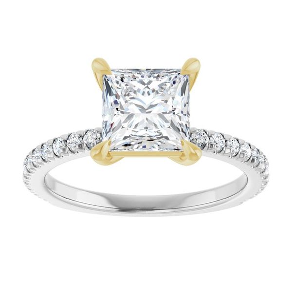 Claw-Prong Engagement Ring Image 3 Jewel Smiths Oklahoma City, OK
