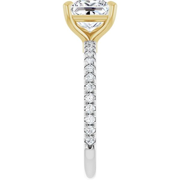 Claw-Prong Engagement Ring Image 4 Jewel Smiths Oklahoma City, OK