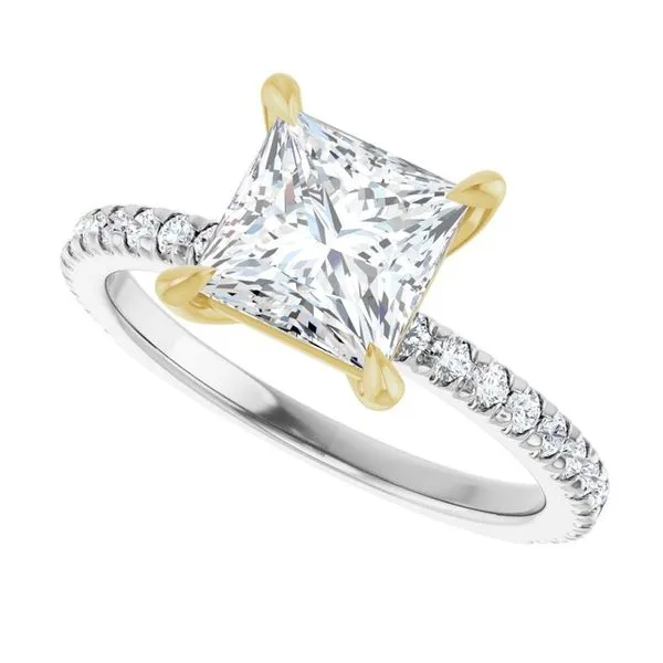Claw-Prong Engagement Ring Image 5 Jewel Smiths Oklahoma City, OK