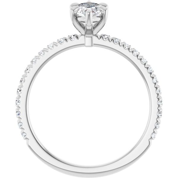 Claw-Prong Engagement Ring Image 2 Jewel Smiths Oklahoma City, OK