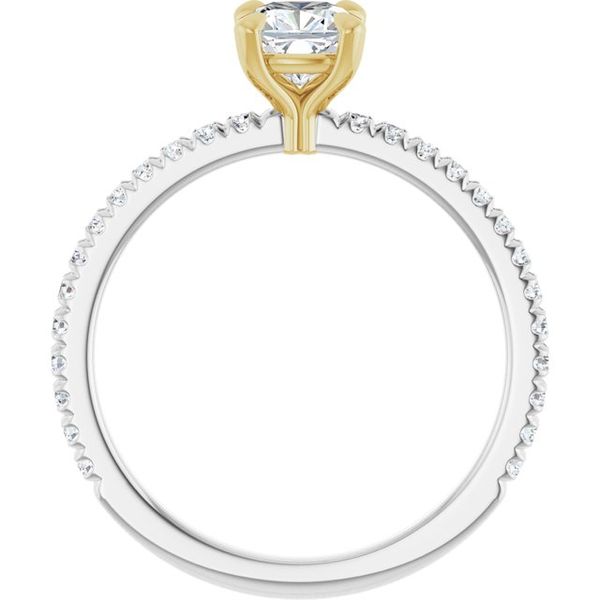 Claw-Prong Engagement Ring Image 2 Jewel Smiths Oklahoma City, OK